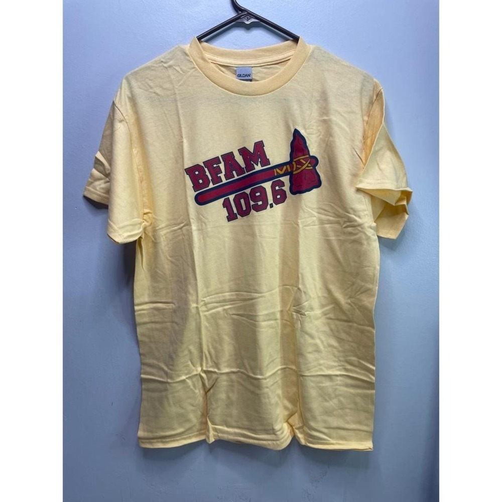 Braves baseball 109.6 radio tshirt size medium